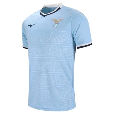 Camisa Mizuno SS Lazio Home Jersey 24/25 Mujer Azules Claro - Chile M578IQBHSX